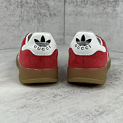 Fortok adidas x Gucci Gazelle Red - 6