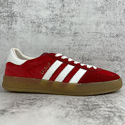 Fortok adidas x Gucci Gazelle Red - 4