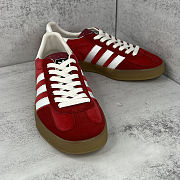 Fortok adidas x Gucci Gazelle Red - 3