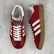 Fortok adidas x Gucci Gazelle Red - 2
