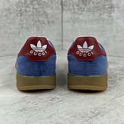 Fortok adidas x Gucci Gazelle Blue - Yellow - 5