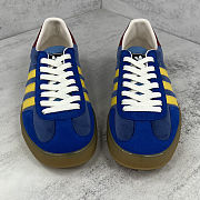 Fortok adidas x Gucci Gazelle Blue - Yellow - 2