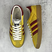 Fortok adidas x Gucci Gazelle Yellow - Rouge - 6