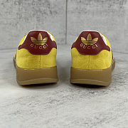 Fortok adidas x Gucci Gazelle Yellow - Rouge - 4