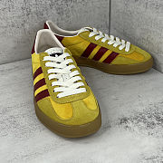 Fortok adidas x Gucci Gazelle Yellow - Rouge - 5