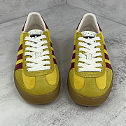 Fortok adidas x Gucci Gazelle Yellow - Rouge - 3