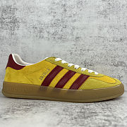 Fortok adidas x Gucci Gazelle Yellow - Rouge - 2