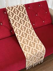 Fortok Fendi FF Scarf Brown 35 x180cm - 5