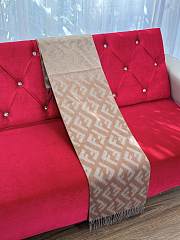 Fortok Fendi FF Scarf Light Brown 35 x180cm - 4