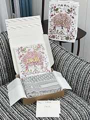 Fortok Dior Scarf Oblique Grey 45*200cm - 1