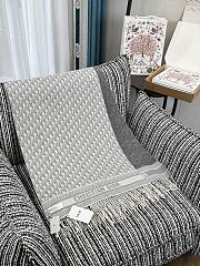Fortok Dior Scarf Oblique Grey 45*200cm - 6