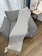 Fortok Dior Scarf Oblique Grey 45*200cm - 4