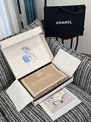 Fortok Chanel Scarf Light Brown 34*184cm - 1