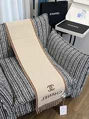 Fortok Chanel Scarf Light Brown 34*184cm - 6