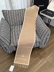 Fortok Chanel Scarf Light Brown 34*184cm - 5
