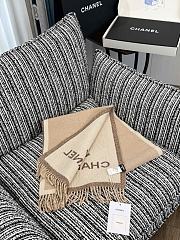 Fortok Chanel Scarf Light Brown 34*184cm - 4