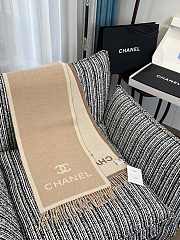 Fortok Chanel Scarf Light Brown 34*184cm - 3