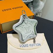  Louis Vuitton Spark Coin Purse in silver Monogram Miroir  - 3