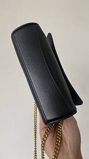 Fortok Balenciaga Rodeo Bag With Chain Nano Black 16*10*4.5cm - 6