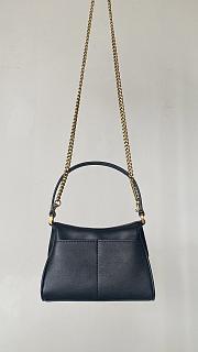 Fortok Balenciaga Rodeo Bag With Chain Nano Black 16*10*4.5cm - 3