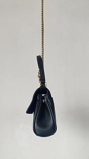 Fortok Balenciaga Rodeo Bag With Chain Nano Black 16*10*4.5cm - 2