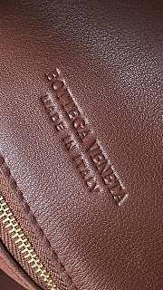 Fortok Bottega Veneta Liberta Burgundy 27.5*18.5*6cm - 5