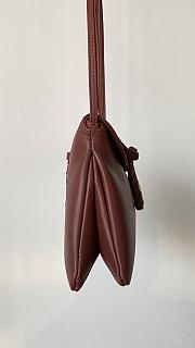 Fortok Bottega Veneta Liberta Burgundy 27.5*18.5*6cm - 2