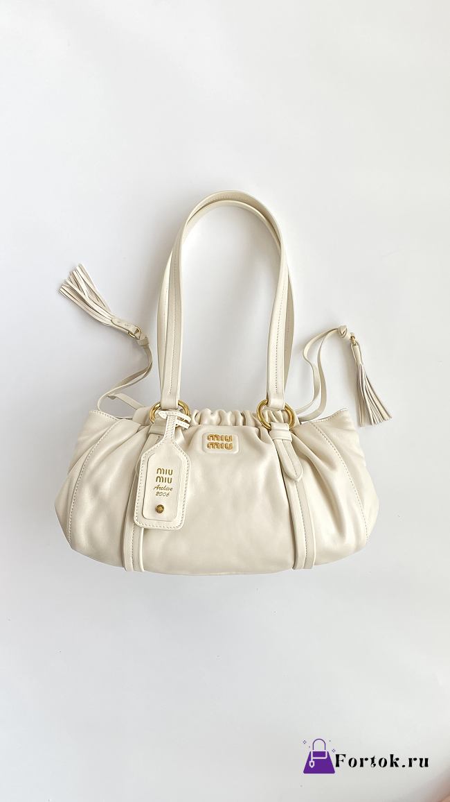 Fortok Miu Miu Joie White 32*16*10.5cm - 1