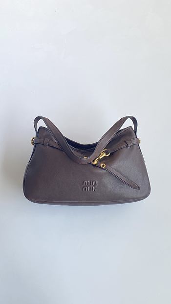 Fortok Miu Miu Aventure Nappa Brown 40*24*9cm