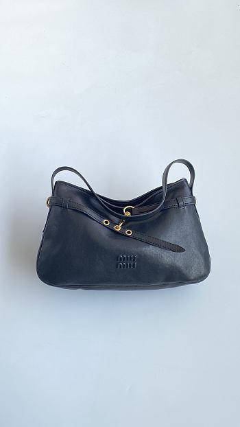 Fortok Miu Miu Aventure Nappa Black 40*24*9cm