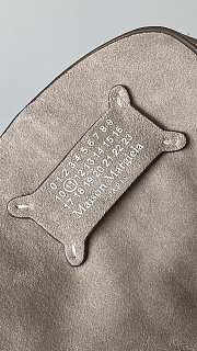 Fortok Maison Margiela Drawstring Bucket Bag Suede Green 38*32*6cm  - 6