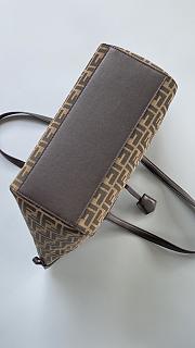 Fortok Fendi Origami Tote bag FF Brown 32.5*32.5*27.5cm - 4