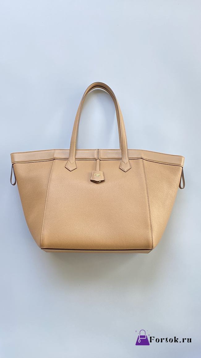 Fortok Fendi Origami Tote bag Light Brown 32.5*32.5*27.5cm - 1