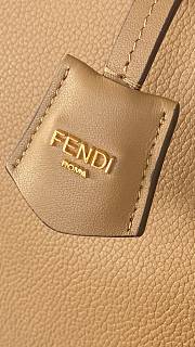 Fortok Fendi Origami Tote bag Light Brown 32.5*32.5*27.5cm - 3