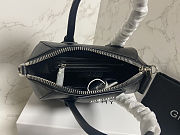 Fortok Givenchy Small Antigona bag in black grained goatskin leather 23cm - 3