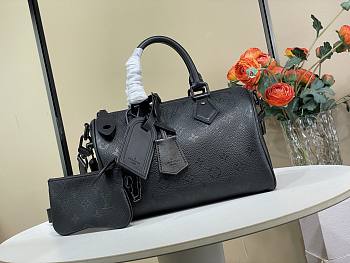 Fortok Louis Vuitton Speedy P9 Bandoulière 25 Black 25 x 15 x15cm