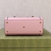 Fortok Gucci Diana mini tote bag in Pink 20 × 16 × 10 cm - 4
