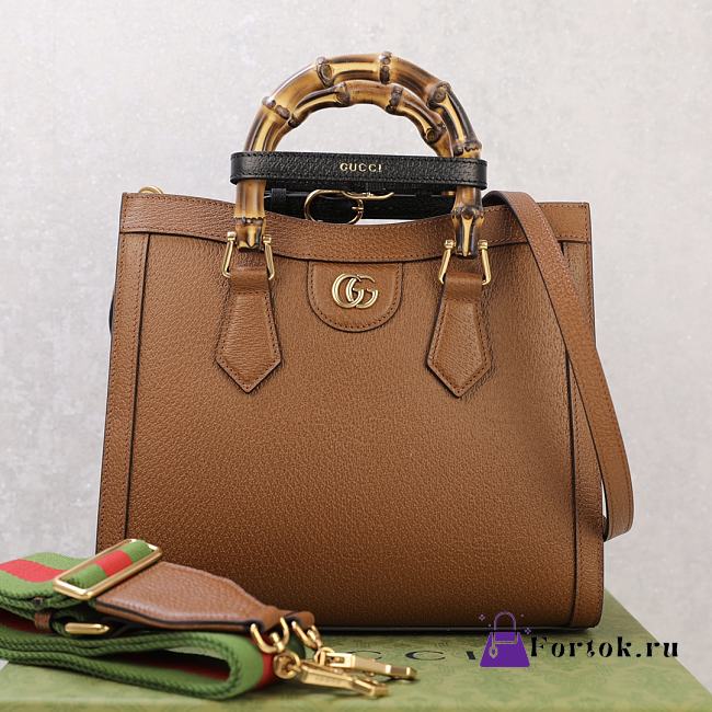 Fortok Gucci Diana tote bag in Pink 27 × 24 × 11 cm - 1