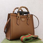 Fortok Gucci Diana tote bag in Pink 27 × 24 × 11 cm - 4