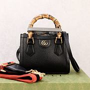 Fortok Gucci Diana mini tote bag in Black 20 × 16 × 10 cm - 1