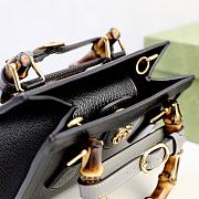 Fortok Gucci Diana mini tote bag in Black 20 × 16 × 10 cm - 3