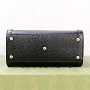 Fortok Gucci Diana mini tote bag in Black 20 × 16 × 10 cm - 4