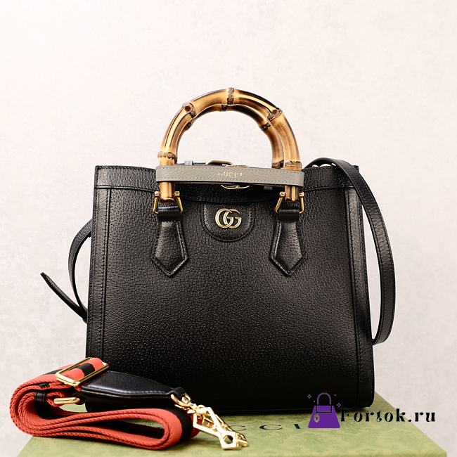 Fortok Gucci Diana tote bag in Black 27 × 24 × 11 cm  - 1