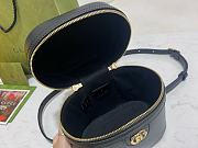 Fortok Gucci mini vanity bag bamboo handle Black 13.5 × 15.5 × 4 cm - 3