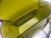 Fortok Gucci Mini Bamboo Top Handle Tote Bag Green 27 × 14 × 11.5 cm - 6