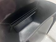 Fortok Gucci Mini Bamboo Top Handle Tote Bag Black 27 × 14 × 11.5 cm - 6