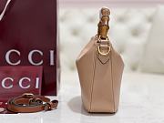 Fortok Gucci Softy Wonka Diana shoulder bag Nude 24 × 15 × 5 cm - 5