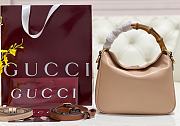Fortok Gucci Softy Wonka Diana shoulder bag Nude 24 × 15 × 5 cm - 3