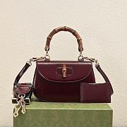 Fortok Gucci Bamboo 1947 mini top handle bag 21*15*7CM - 1