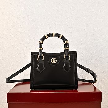 Fortok Gucci Diana bamboo Black 20 × 16 ×20 cm